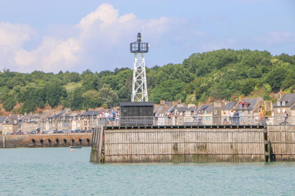 L'Ostra 0, Appartement Haut Standing Front De Mer A Cancale Sur Le Port De La Houle Exterior foto
